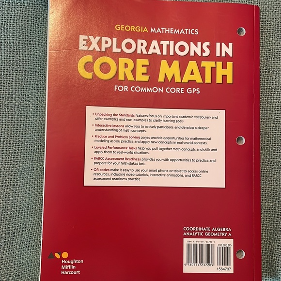 Explorations in Core Math Textbook - Picture 2 of 4